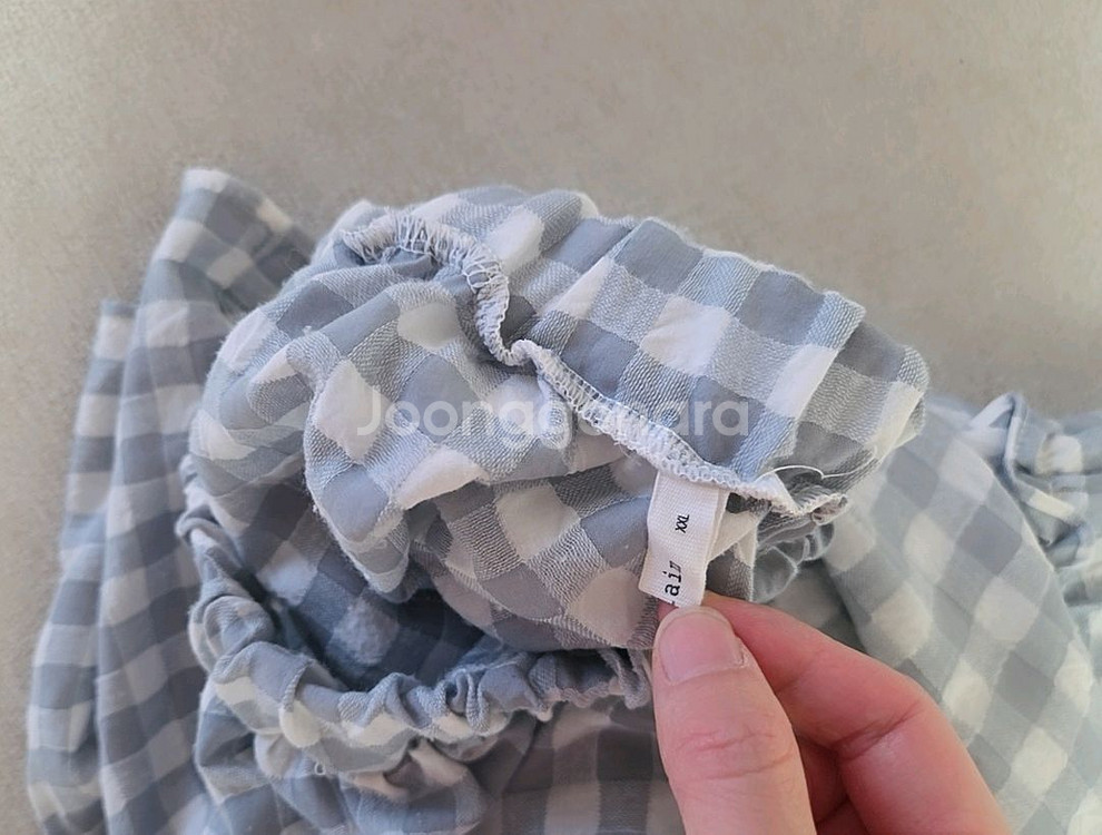 여아 프릴체크 스커트 xl사이즈--2