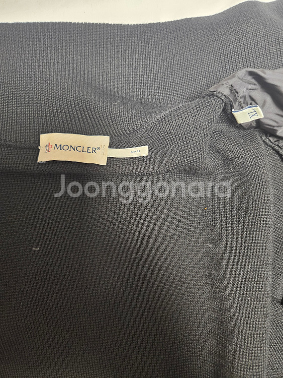 몽클레어 니트패딩 블랙 xl--6