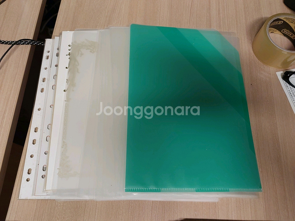 사무용 서류파일 비품 새제품 일괄--1