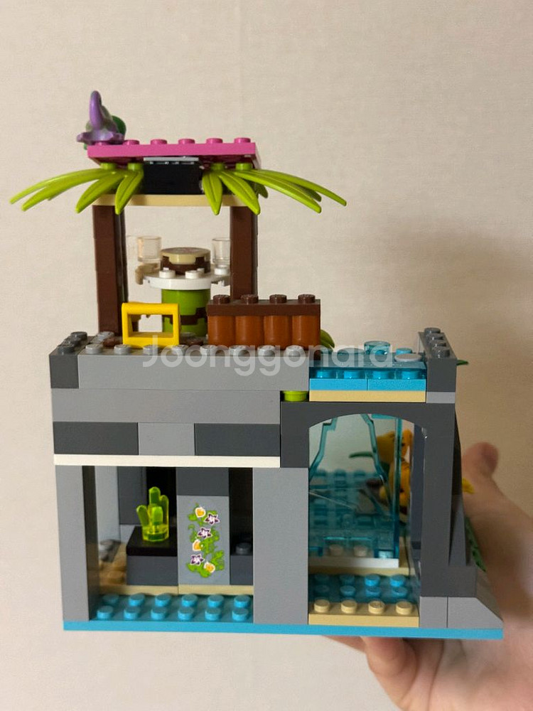 레고 프렌즈 41033 정글 폭포 구조대--0