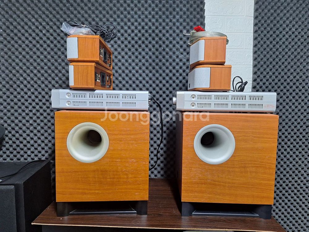 야마하 빈티지 홈시어터 2.1 시네마스테이션 스피커--2