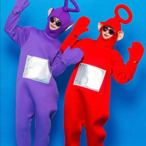 텔레토비 코스프레 옷 + 선글라스 세트