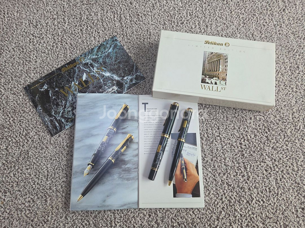 펠리칸 M800 월스트리트 한정판 M 만년필 볼펜 세트--0