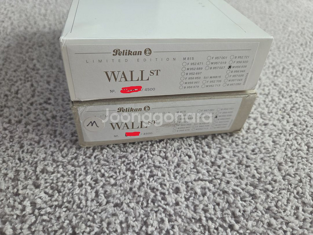 펠리칸 M800 월스트리트 한정판 M 만년필 볼펜 세트--2