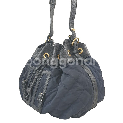 닥스DD퀼팅 복조리백--1