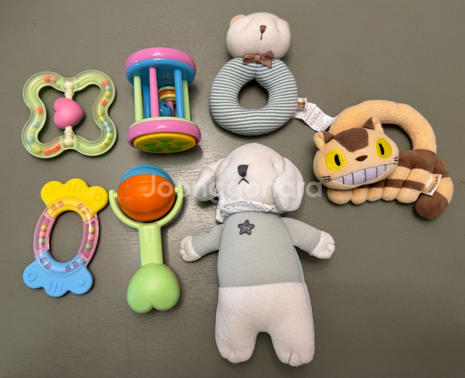 블루독베이비 아기딸랑이 및 인형 일괄--0
