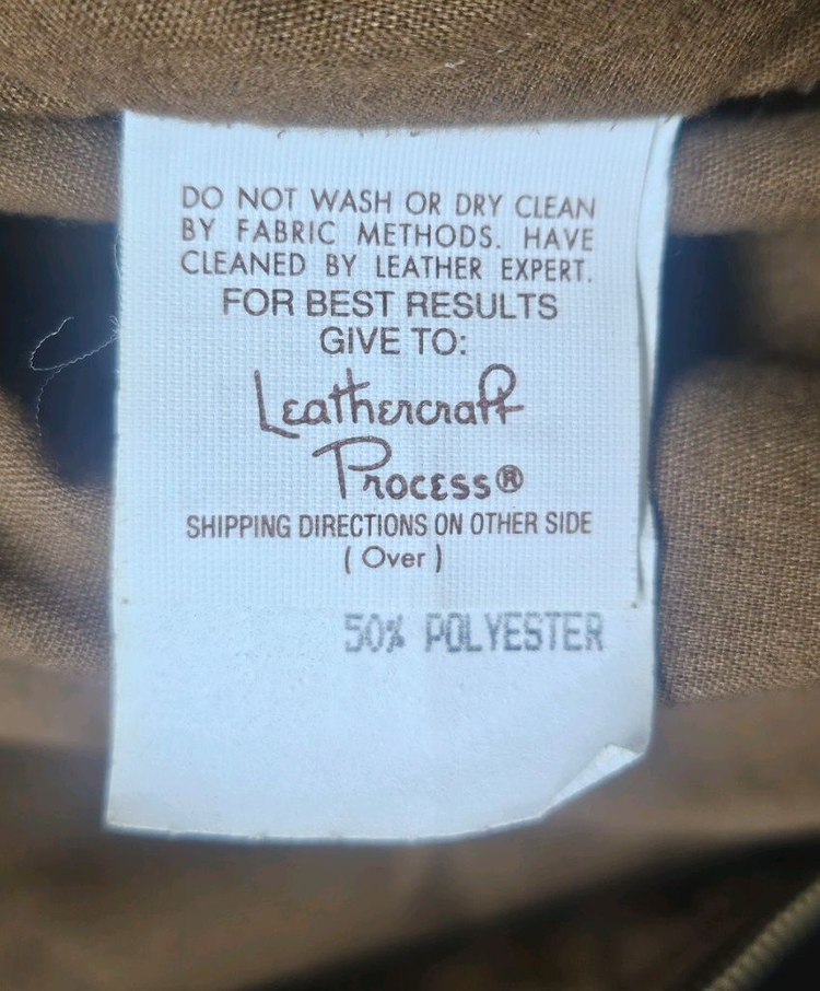 쿠퍼 A-2 플라이트 46 빈티지 남성가죽자켓 XD27 이미지