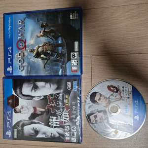 PS4 타이틀 판매(용과같이극, 용과같이0, 갓오브워)