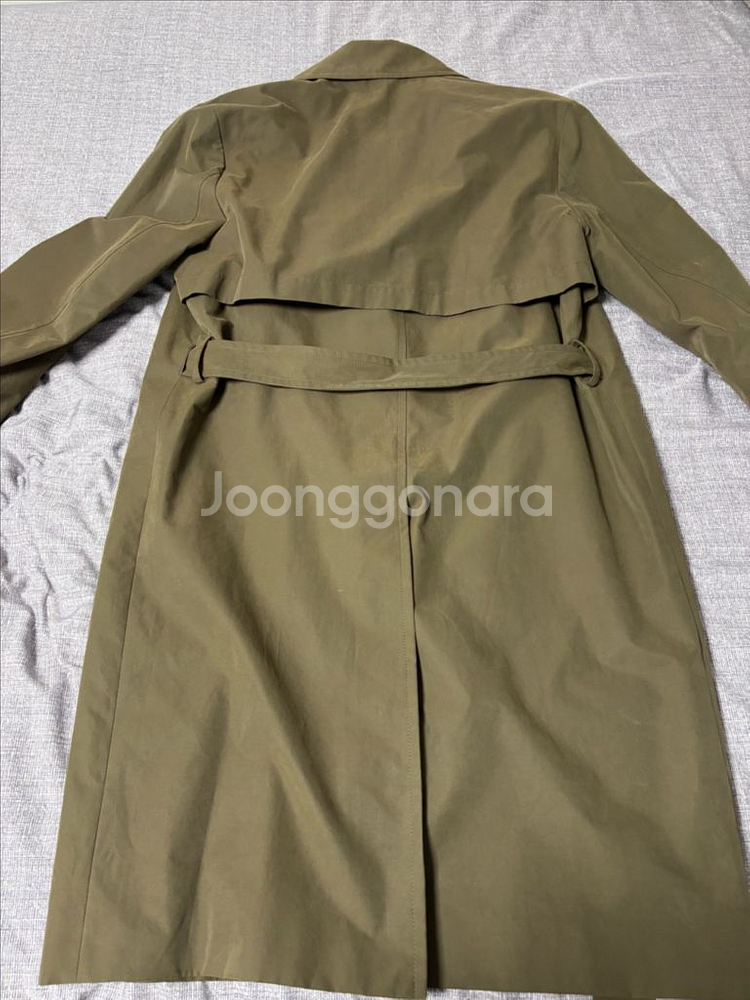 클럽모나코 트렌치 코트 카키--5
