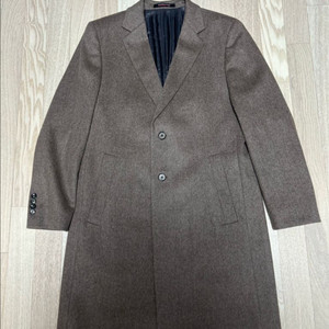 파렌하이트 캐시미어 코트 브라운 105사이즈