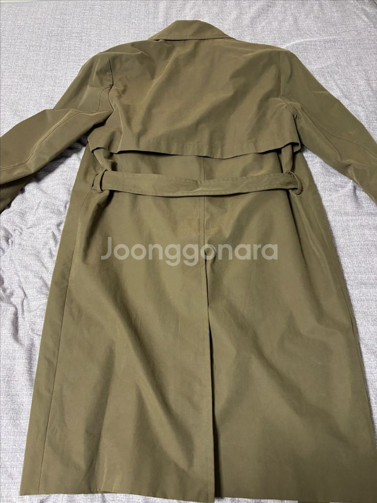 클럽모나코 트렌치 코트 카키--7
