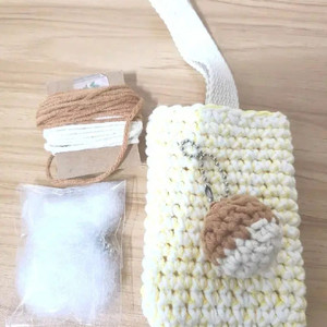 바밤바 뜨개 가방 및 밤키링 (택포가)