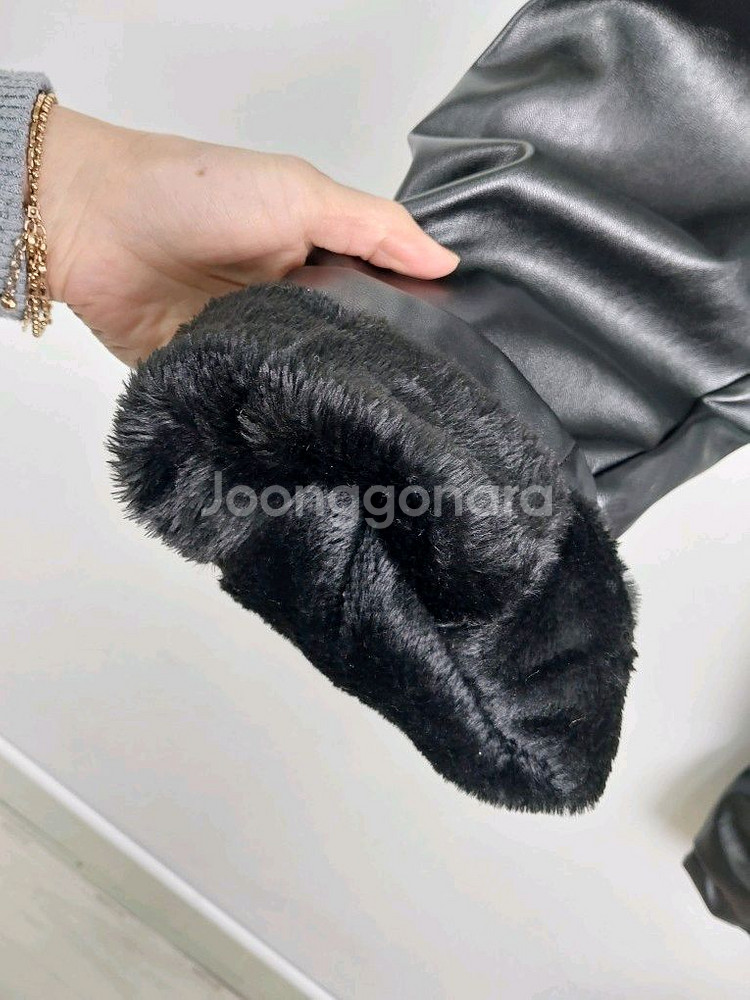 배달용 바지 겨울용 털바지 작업용바지 새제품--2