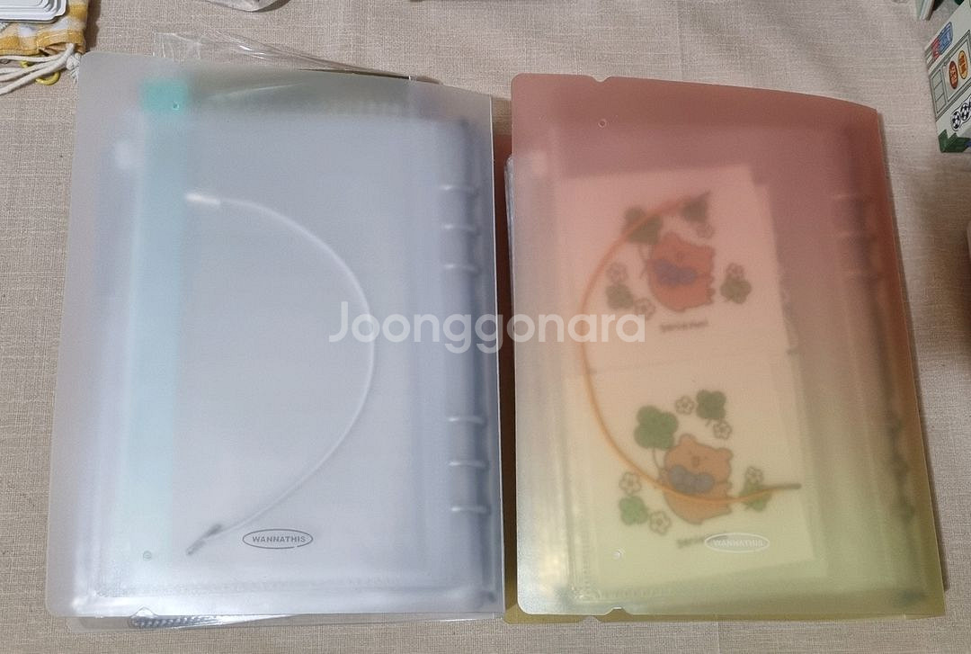 워너디스 바인더 a5 (하드커버)2권, 비온뒤 양면속지--1