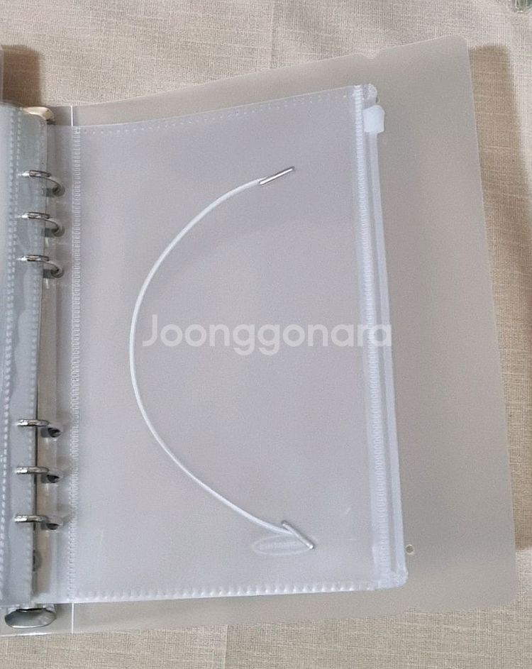 워너디스 바인더 a5 (하드커버)2권, 비온뒤 양면속지--3