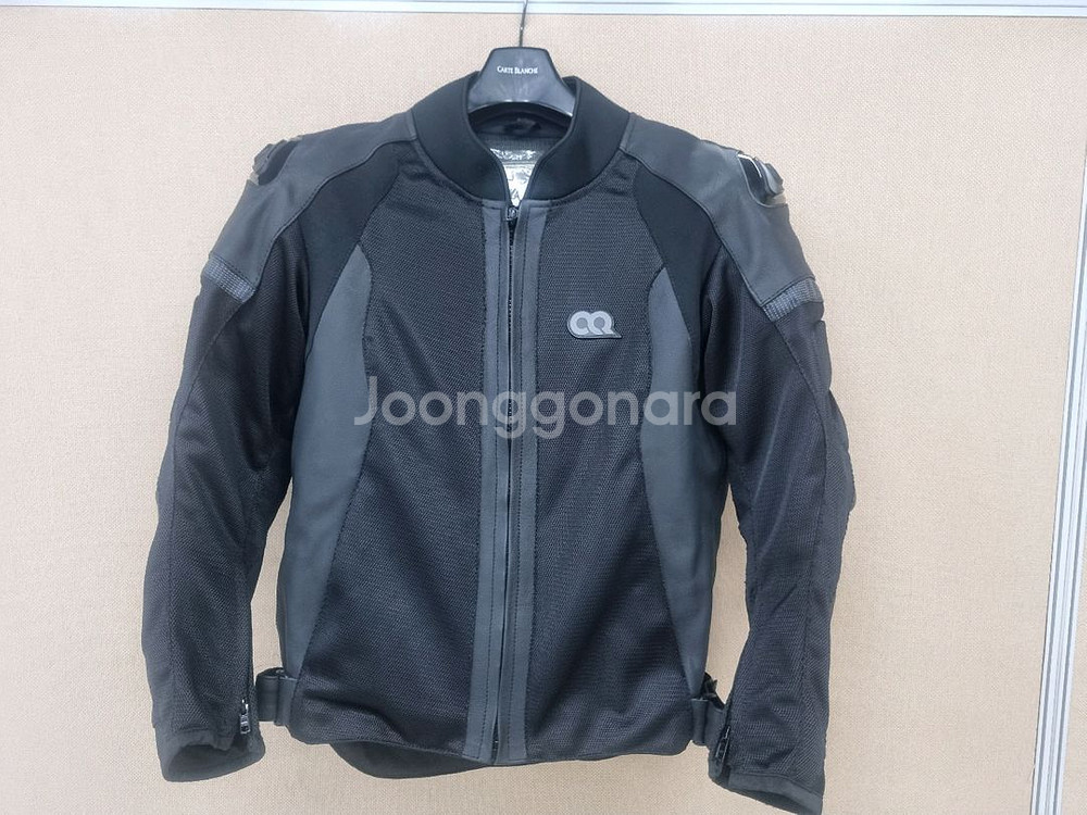 컨쿼 캠비 메쉬 케블라 가죽자켓 S(95) 사이즈--0