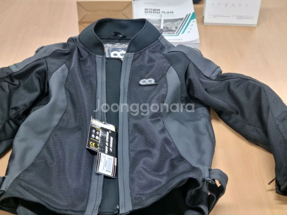 컨쿼 캠비 메쉬 케블라 가죽자켓 S(95) 사이즈--1