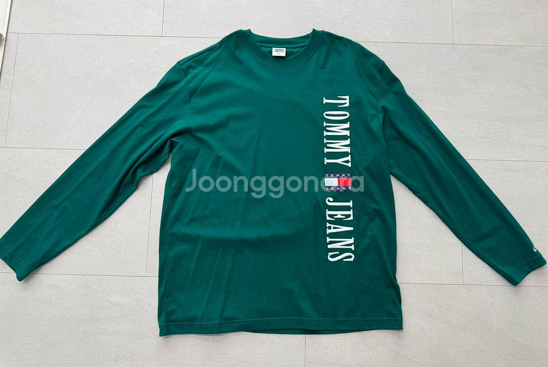 [새상품]타미진 딥그린 티셔츠 XL사이즈--0