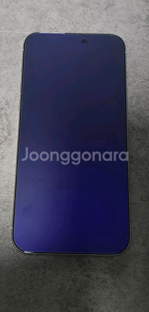 아이폰 15 프로 맥스 256GB 화이트 티타늄 대만판--4