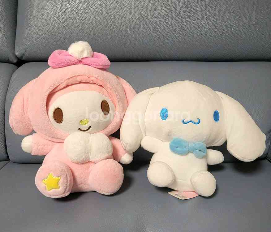 산리오 마이멜로디 시나몬롤 인형세트--0