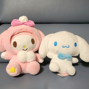 산리오 마이멜로디 시나몬롤 인형세트