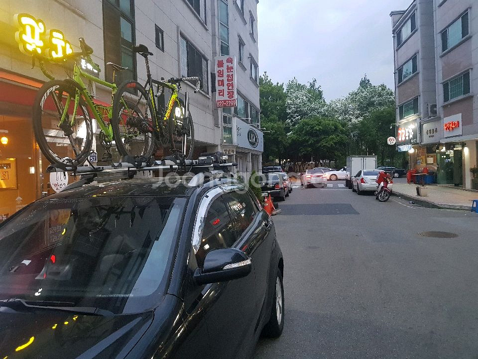 유일 지붕형자전거캐리어--2