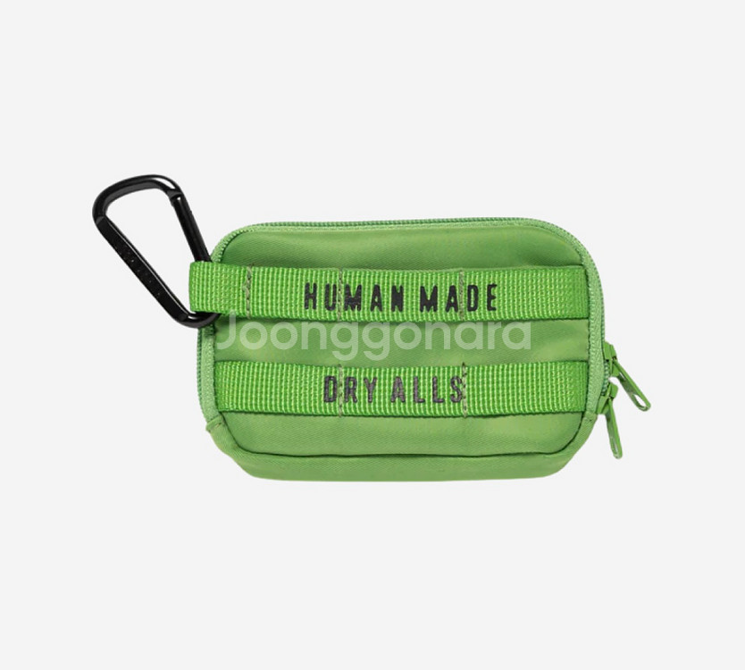 휴먼메이드 휴메 밀리터리 카드 케이스 지갑 그린 새상품--0