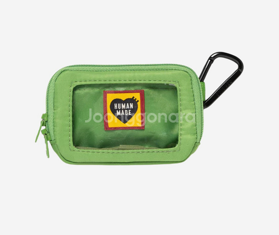 휴먼메이드 휴메 밀리터리 카드 케이스 지갑 그린 새상품--1