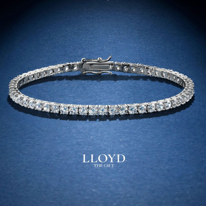 [로이드]화이트 타임리스 3MM 베이직 테니스 팔찌