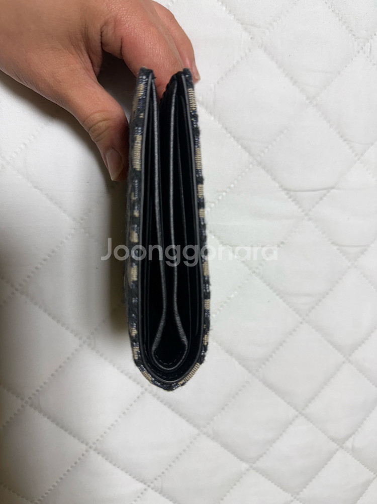 디올 오블리크 자카드 남성 반지갑 당일 판매합니다--5