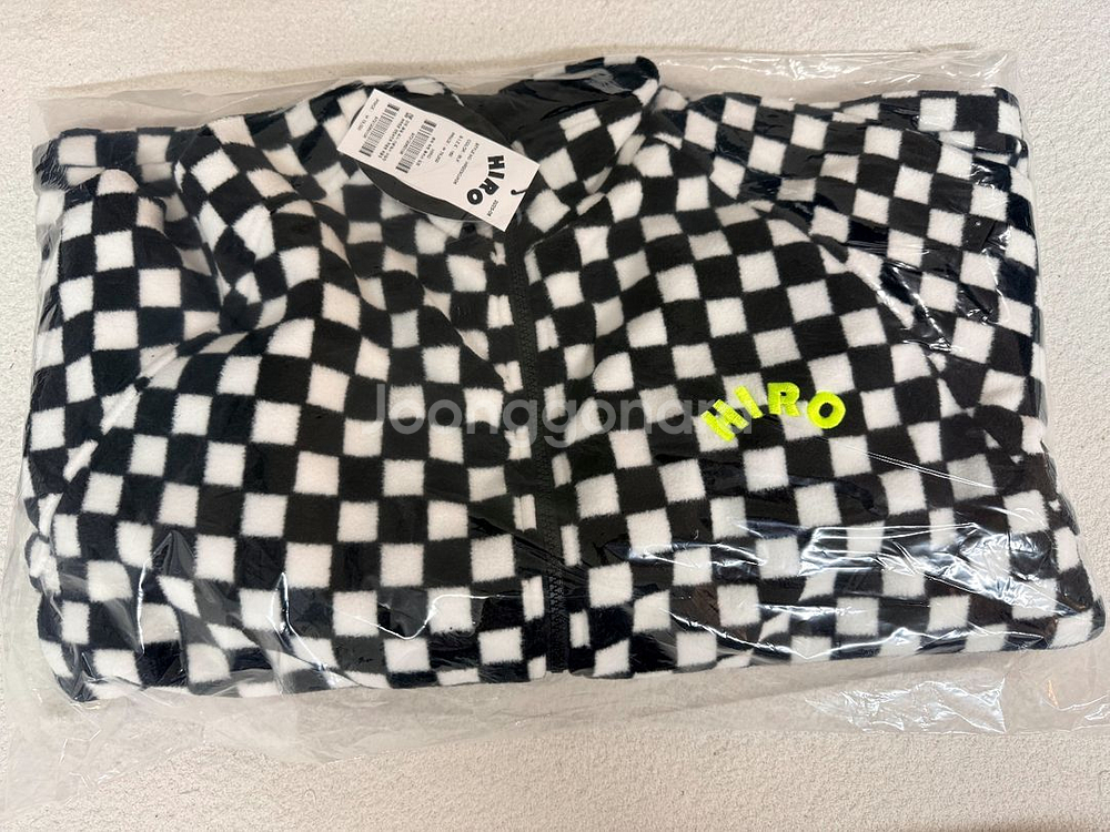 히로 체커플리스 집업 160--0