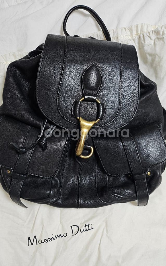 마시모두띠 가죽 백팩--0