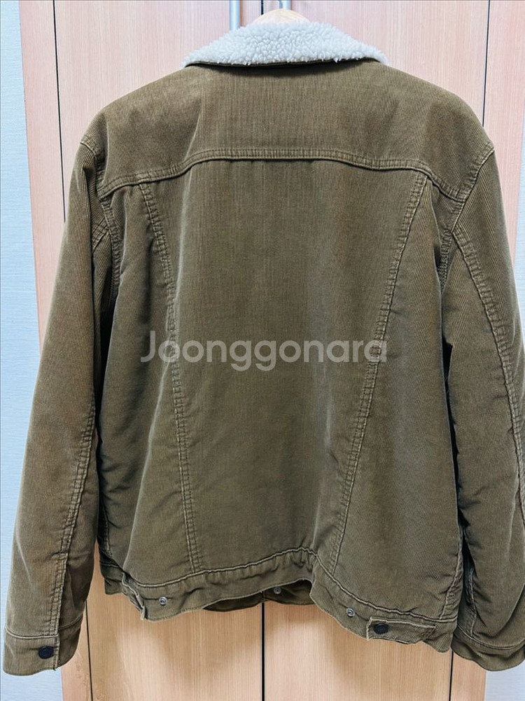 리바이스 코듀로이 양털 자켓 XL--2