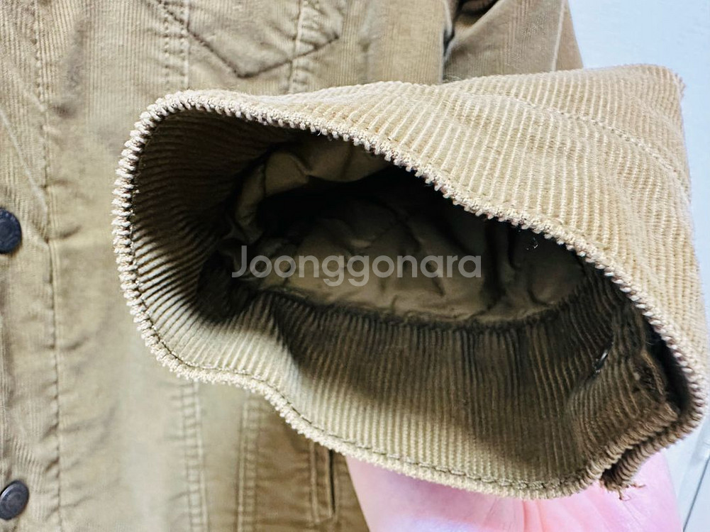 리바이스 코듀로이 양털 자켓 XL--4