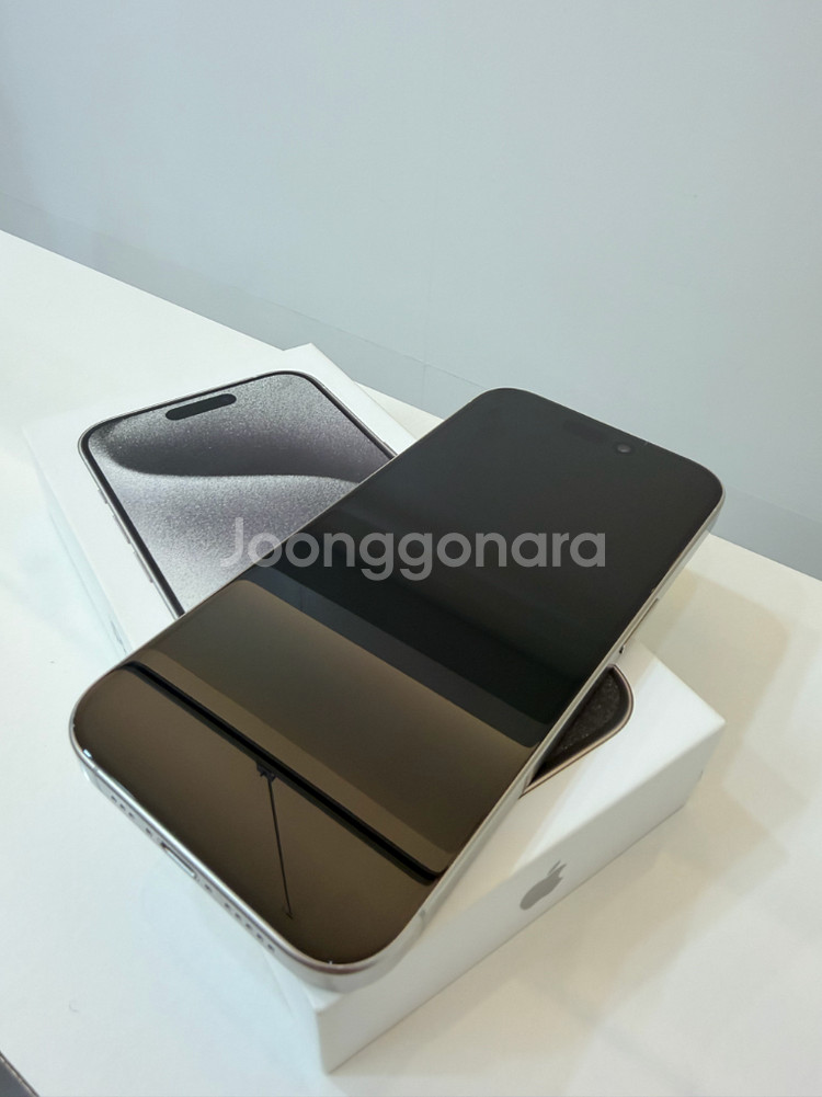 아이폰15 프로 512GB 화이트 자급제 (애케플)--8
