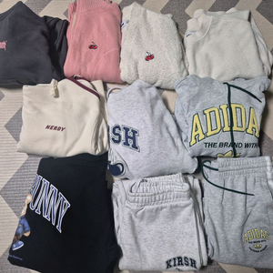 키리시,아디다스,브라운브레스 등 여아옷 일괄 160