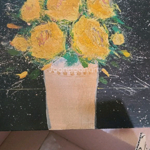 그림유화미술품작가모름4호에서6호정도ㅣ