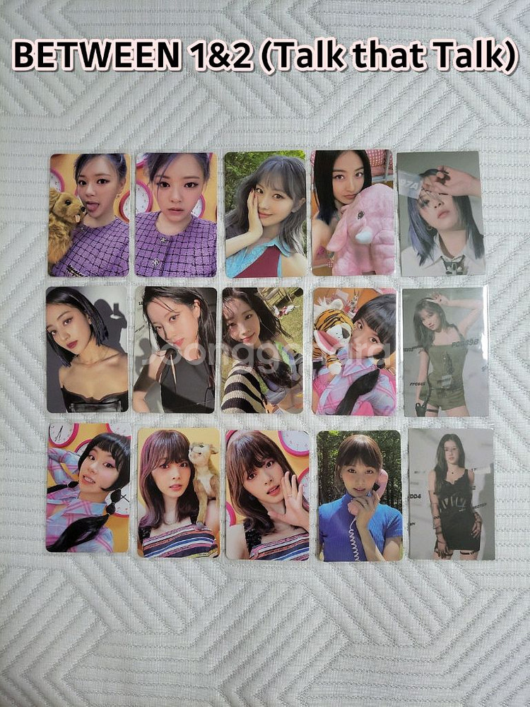 트와이스 공식 앨범 포토카드--4