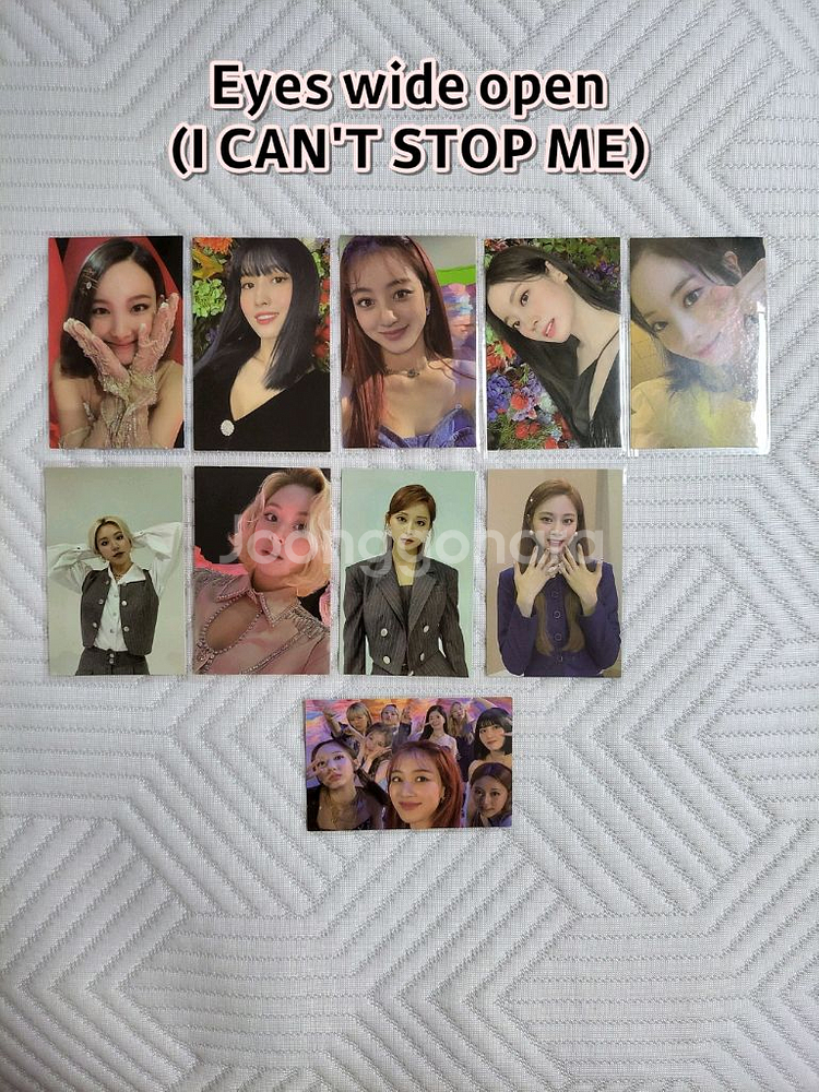 트와이스 공식 앨범 포토카드--7