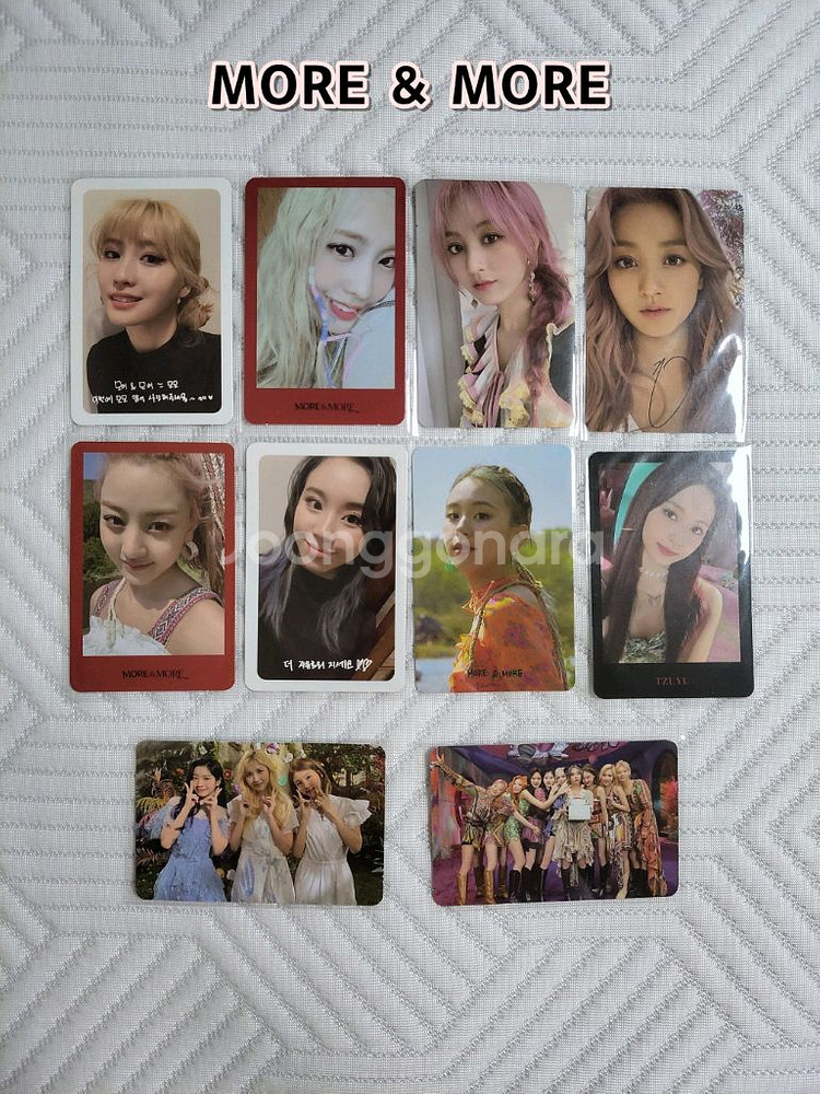 트와이스 공식 앨범 포토카드--8