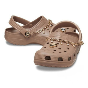 클래식 엠벨리쉬드 체인 클로그 여성 샌들 단화 슬리퍼
