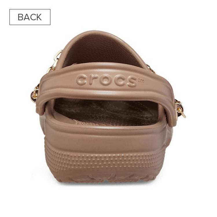 클래식 엠벨리쉬드 체인 클로그 여성 샌들 단화 슬리퍼--4