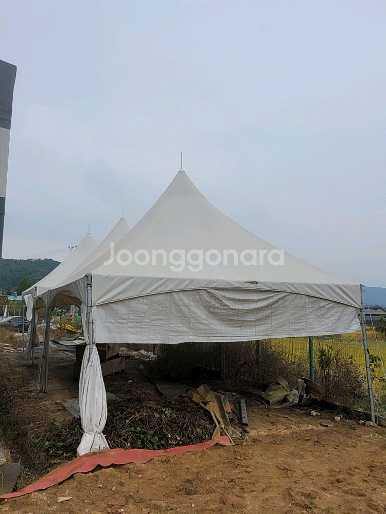 중고 몽골텐트 5x5m--0