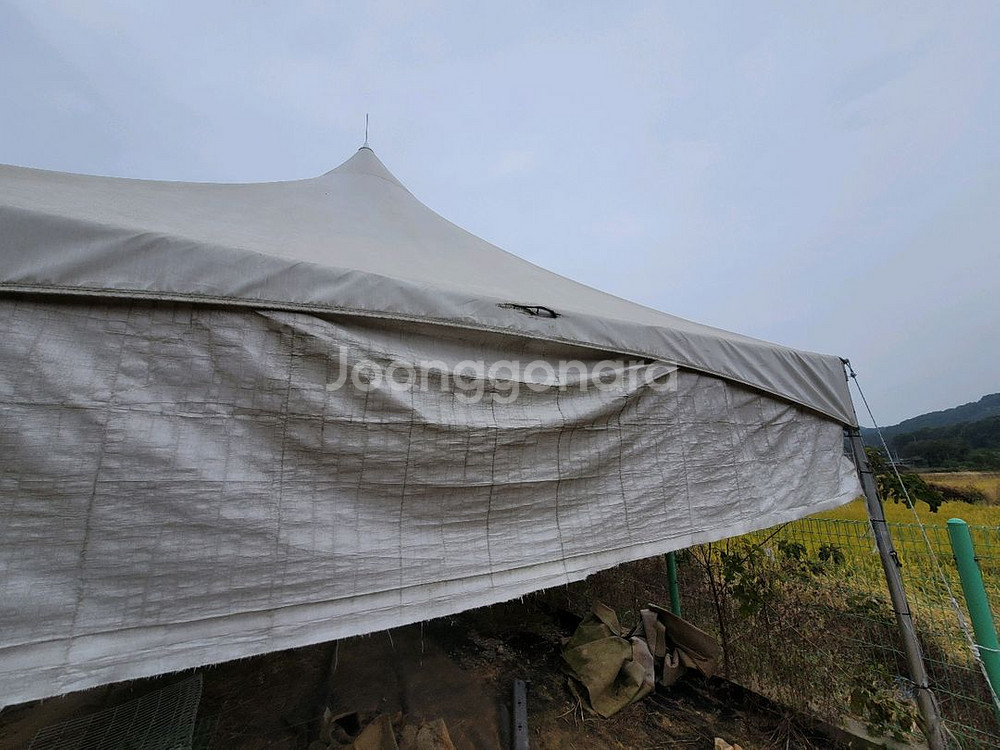 중고 몽골텐트 5x5m--1