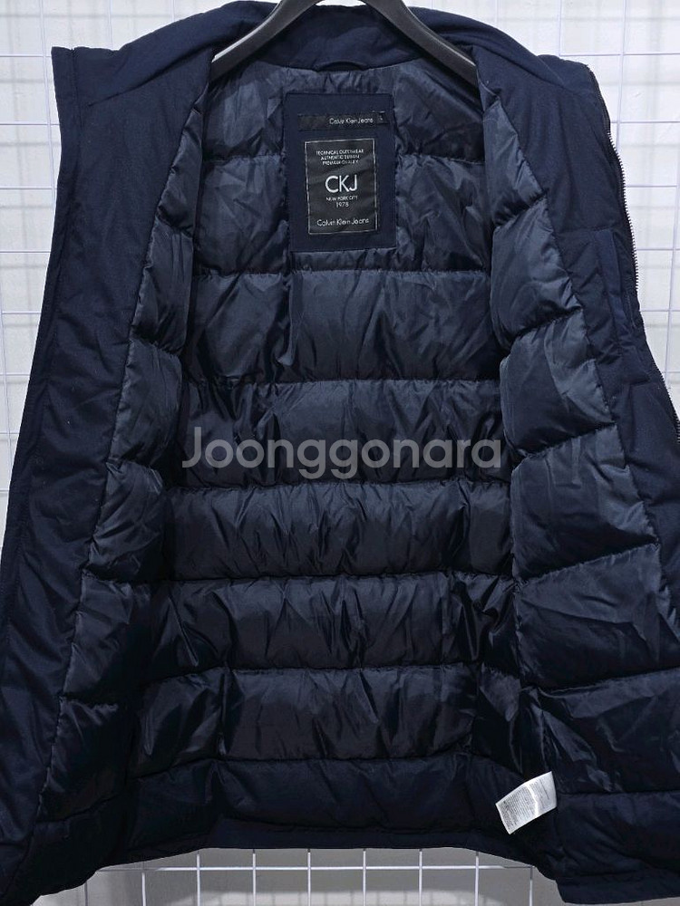 캘빈클라인 남성 베이직 다운점퍼 100--2