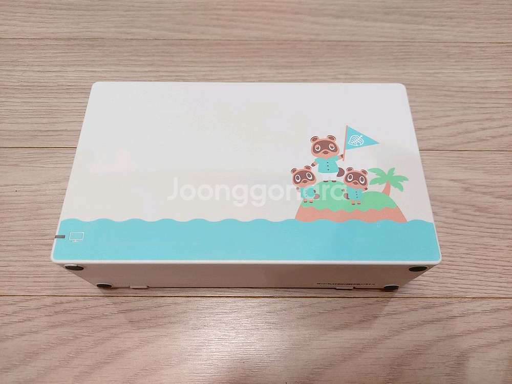 닌텐도스위치 모동숲에디션 배터리개선판 풀박스 제품--7
