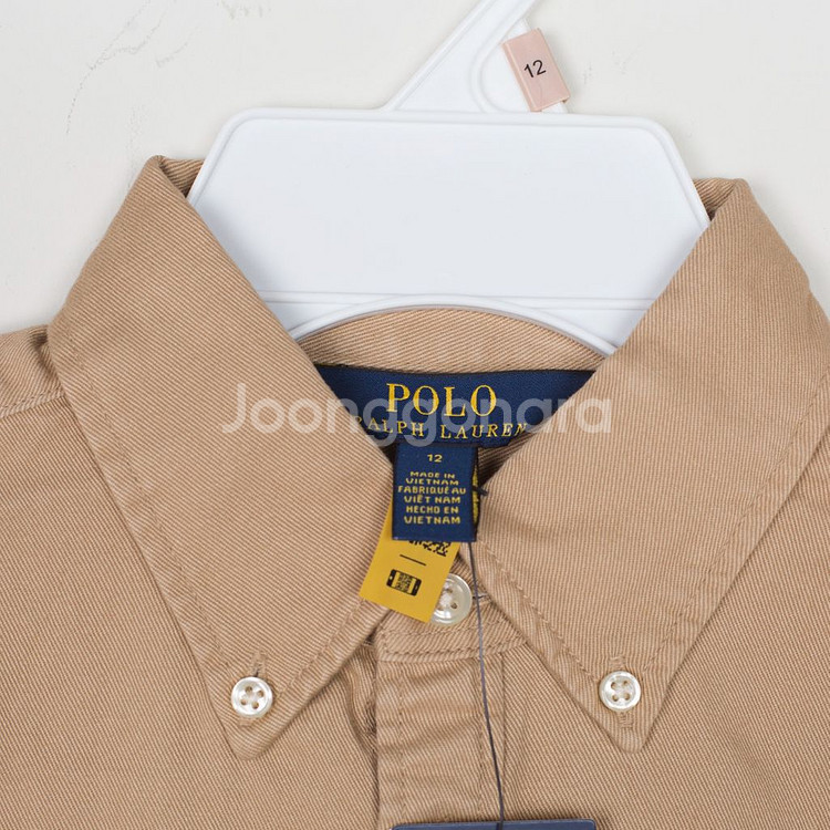 [걸즈12,14]폴로랄프로렌 치노 코튼 셔츠드레스 팝니--4