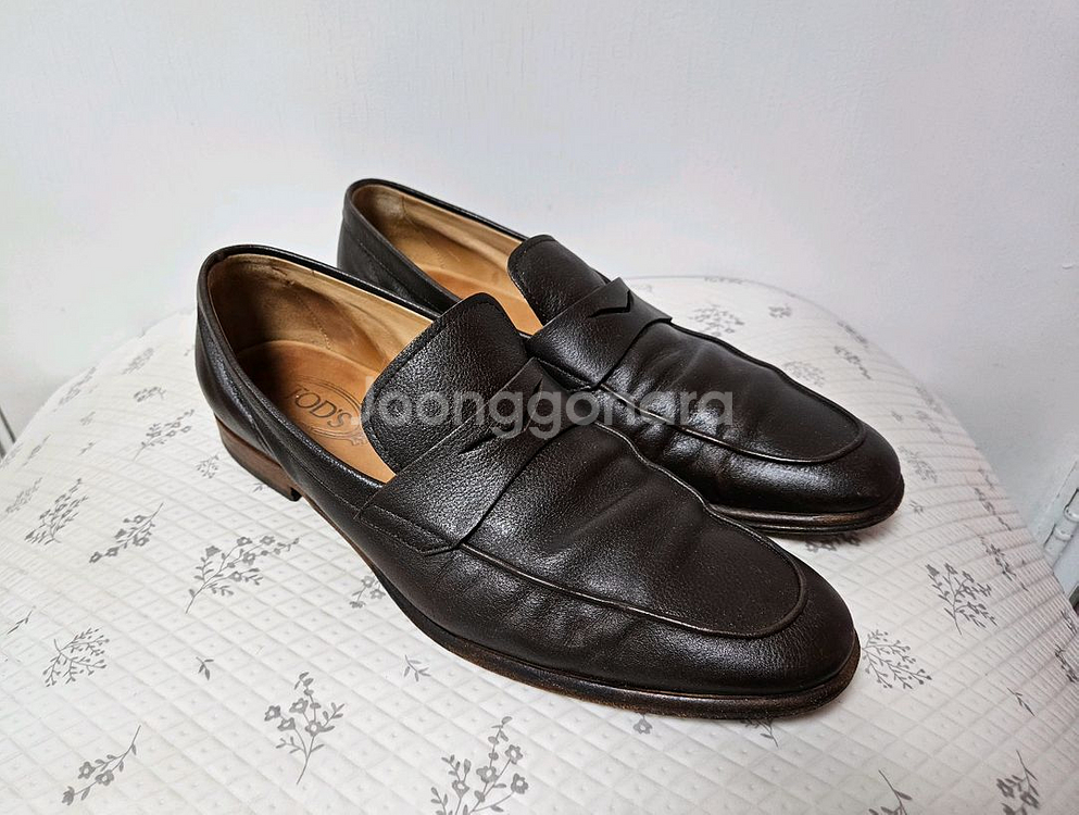 TODS 토즈 남성 로퍼 브라운 8.5사이즈(275)--0