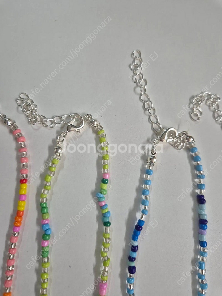 새상품) 곰돌이목걸이5+팔찌5세트 12,000원--4