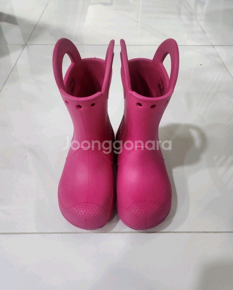 레인부츠 크록스C11--0